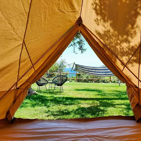 Tende Glamping Vista Mare Frühstückspension Marina Serra